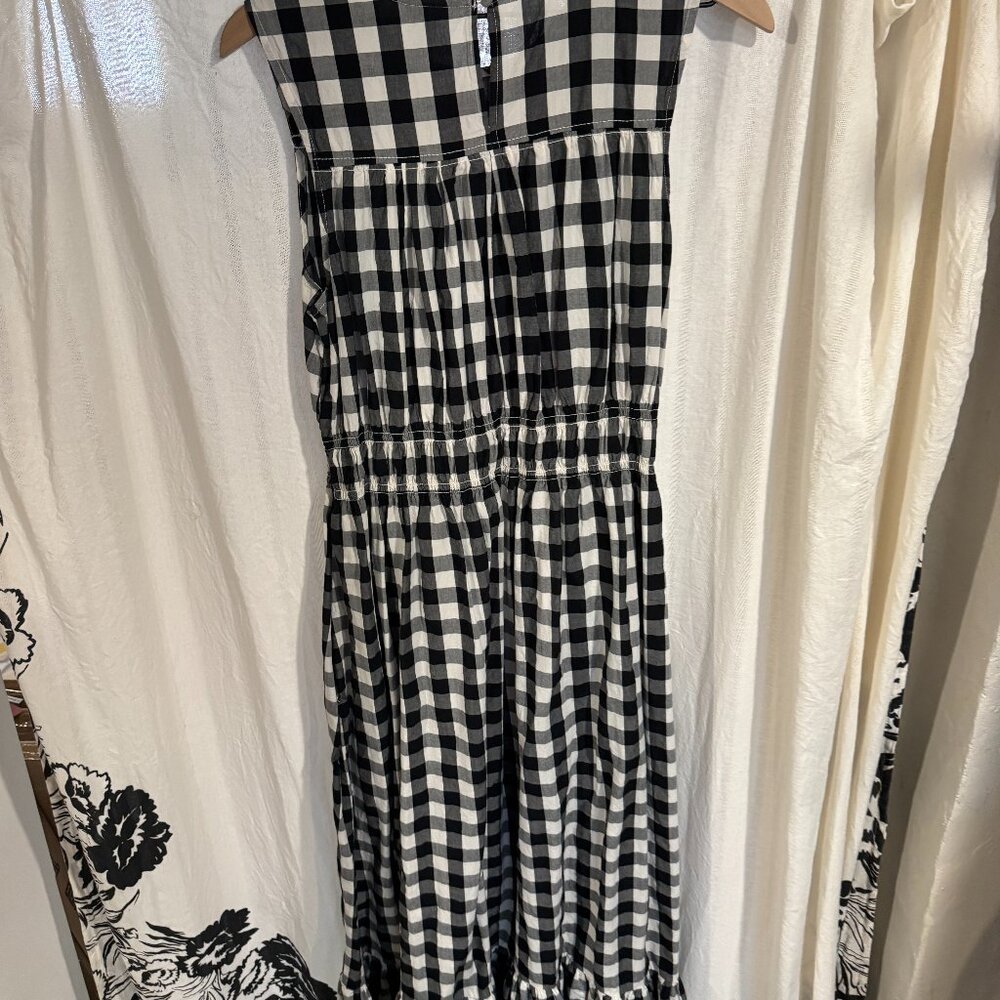 a new day | Women's Checkered Long Dress | XXL